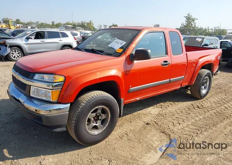 2008 Chevrolet Colorado Lt из США, поврежденный, VIN 1GCDT19E988108014